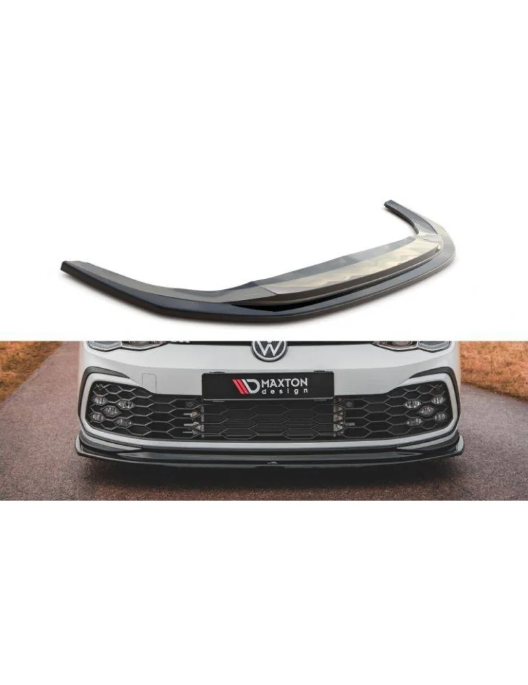 Lame de Pare-chocs Avant V.5 VOLKSWAGEN GOLF 8 GTI - Maxton