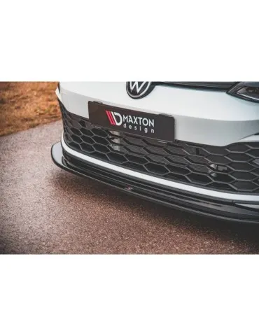 Lame de Pare-chocs Avant V.5 VOLKSWAGEN GOLF 8 GTI - Maxton