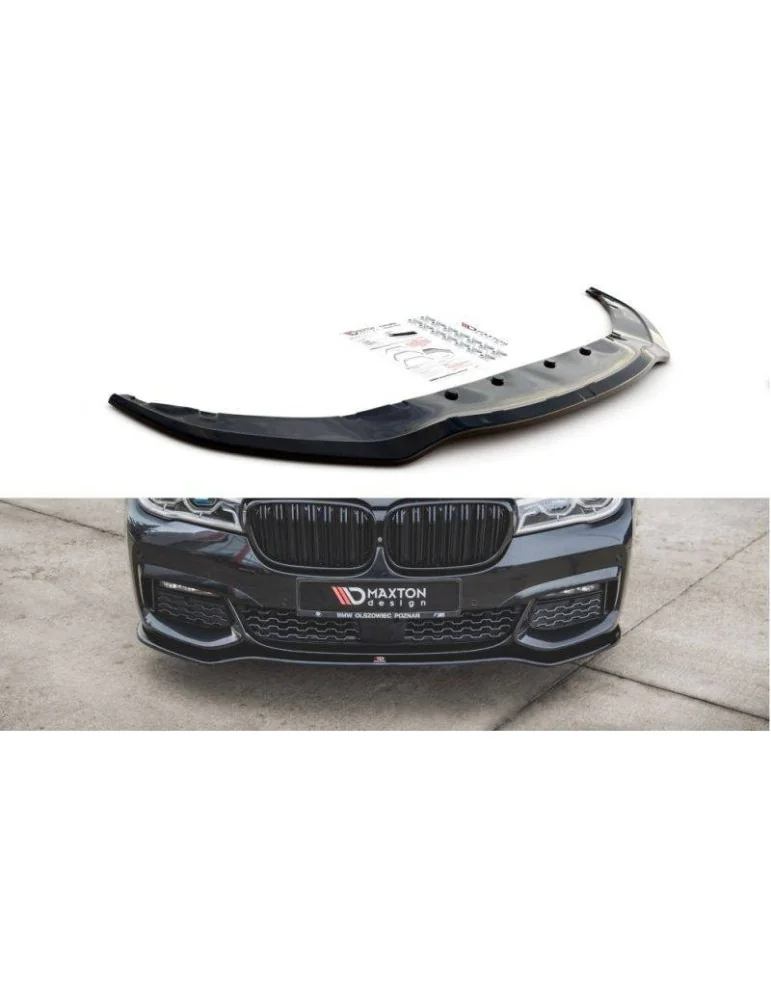 Lame de Pare-chocs Avant V.1 BMW 7 M-Pack G11 - Maxton