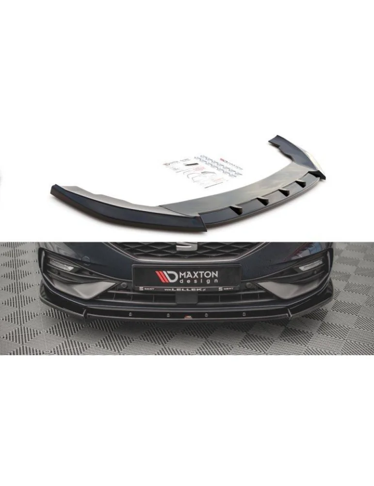 Lame de Pare-chocs Avant V.1 SEAT LEON FR Mk4 - Maxton