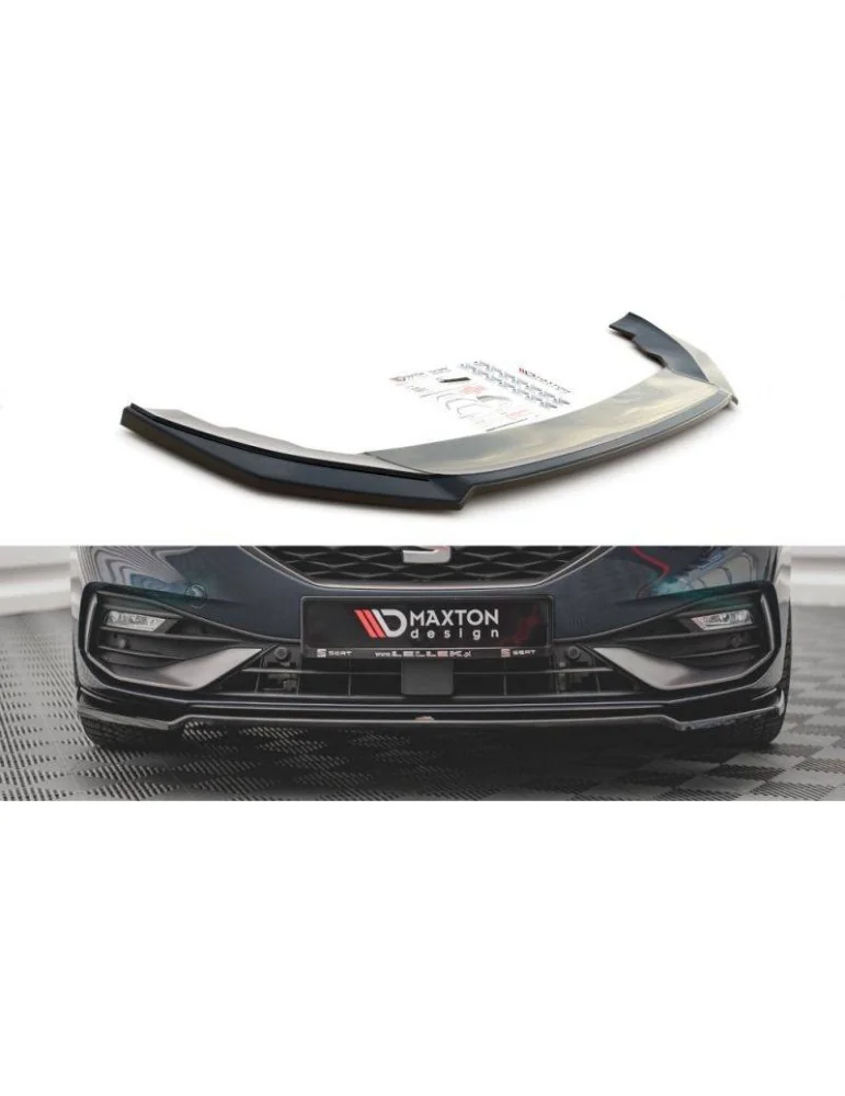 Lame de Pare-chocs Avant V.4 SEAT LEON FR Mk4 - Maxton