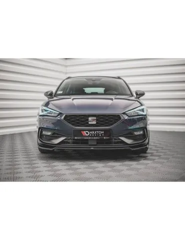 Lame de Pare-chocs Avant V.4 SEAT LEON FR Mk4 - Maxton