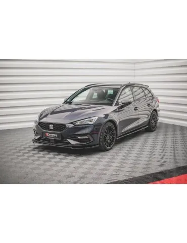 Lame de Pare-chocs Avant V.4 SEAT LEON FR Mk4 - Maxton