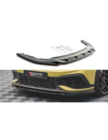 Lame de Pare-chocs Avant V.2 VOLKSWAGEN GOLF 8 GTI CLUB sport - Maxton