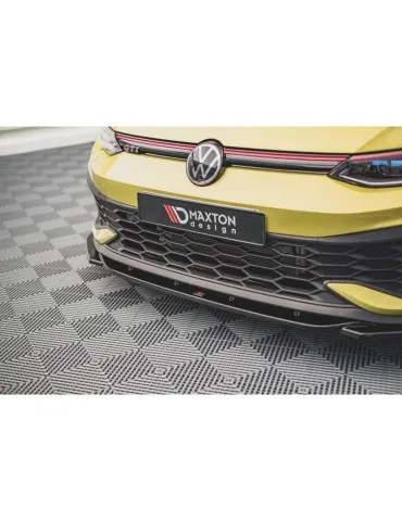 Lame de Pare-chocs Avant V.2 VOLKSWAGEN GOLF 8 GTI CLUB sport - Maxton