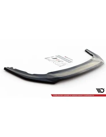 Lame de Pare-chocs Avant V.3 VOLKSWAGEN GOLF 8 GTI CLUB sport - Maxton