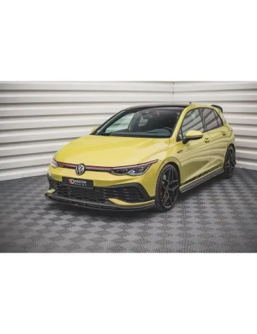 Lame de Pare-chocs Avant V.4 VOLKSWAGEN GOLF 8 GTI CLUB sport - Maxton