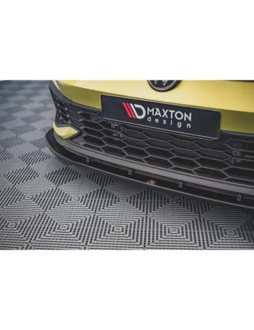 Lame de Pare-chocs Avant V.4 VOLKSWAGEN GOLF 8 GTI CLUB sport - Maxton