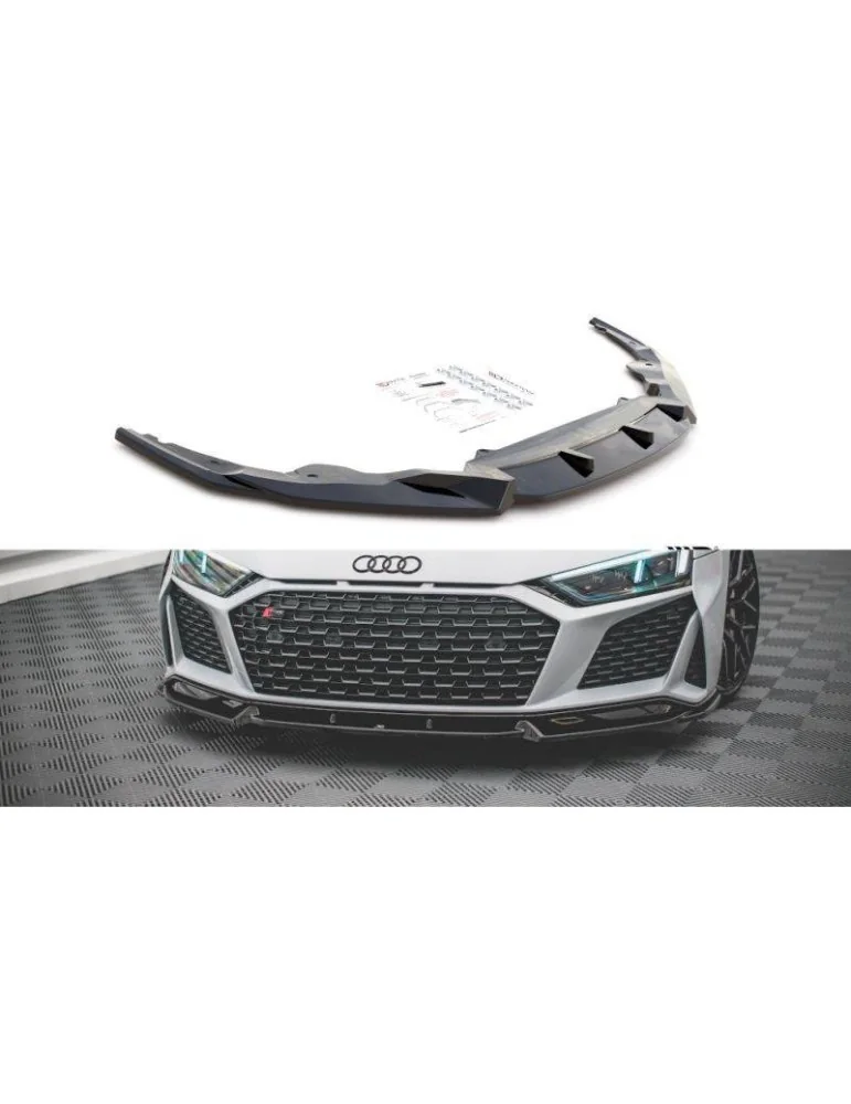 Lame de Pare-chocs Avant V.1 AUDI R8 MK2 Facelift - Maxton