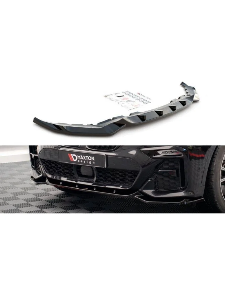 Lame de Pare-chocs Avant V.3 BMW X7 M G07 - Maxton