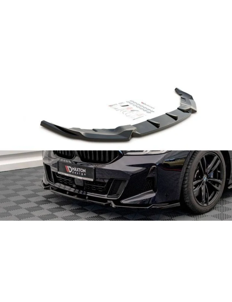 Lame de Pare-chocs Avant BMW 6 GT M-Pack G32 Facelift - Maxton