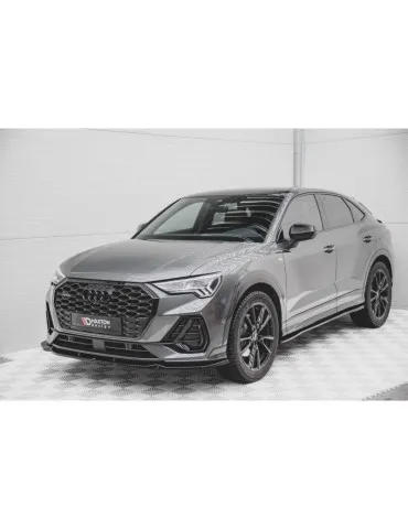 Lame de Pare-chocs Avant V.1 AUDI Q3 Sportback S-LINE - Maxton