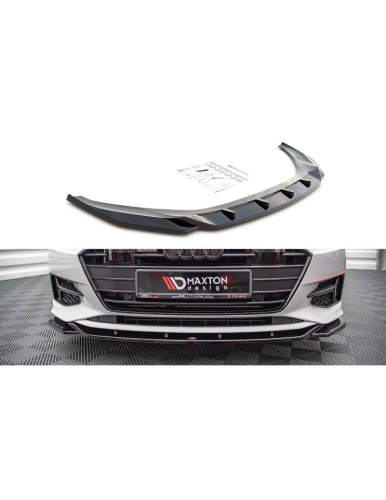 Lame de Pare-chocs Avant V.1 AUDI A7 C8 - Maxton