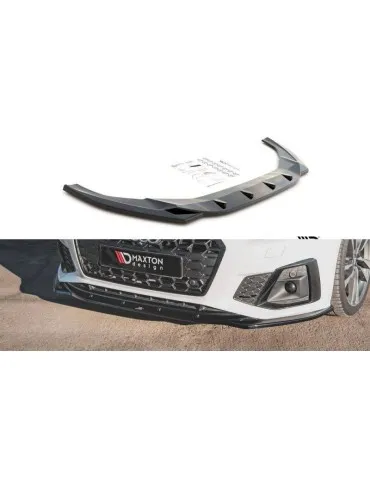 Lame de Pare-chocs Avant V.1 AUDI S5 / A5 S-LINE F5 Facelift - Maxton