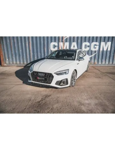 Lame de Pare-chocs Avant V.1 AUDI S5 / A5 S-LINE F5 Facelift - Maxton