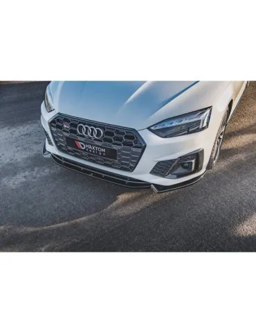 Lame de Pare-chocs Avant V.2 AUDI S5 / A5 S-LINE F5 Facelift - Maxton