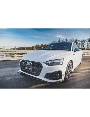 Lame de Pare-chocs Avant V.2 AUDI S5 / A5 S-LINE F5 Facelift - Maxton