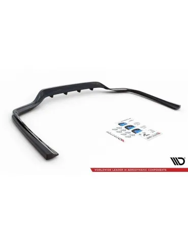 Diffuseur central Arrière (avec une barre verticale) MERCEDES-BENZ C W205 - Maxton