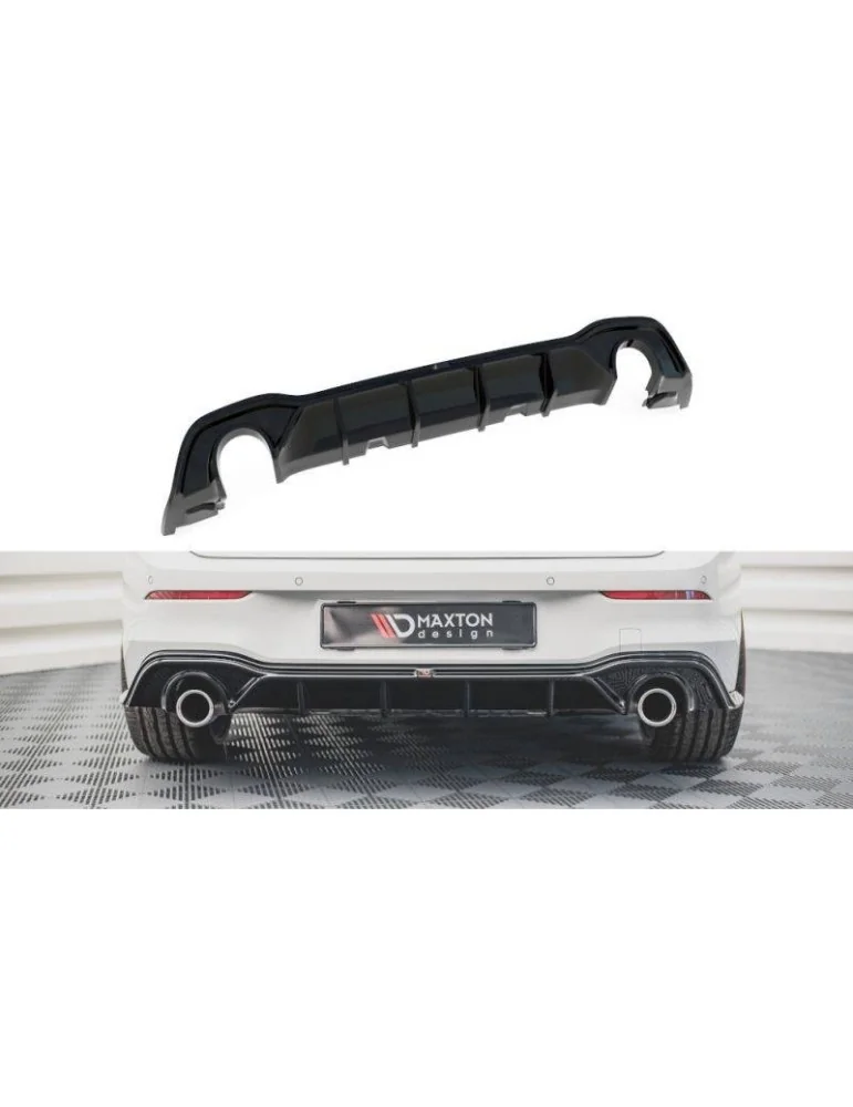 Diffuseur Arrière Complet V.2 VOLKSWAGEN GOLF 8 GTI - Maxton