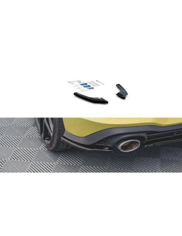 Lame de pare-chocs Latérales Arrière V.2 VOLKSWAGEN GOLF 8 GTI CLUB sport - Maxton
