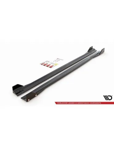 Extension / Rajout de Bas de caisse V.2 + Ailerons MERCEDES-AMG A45 S - Maxton