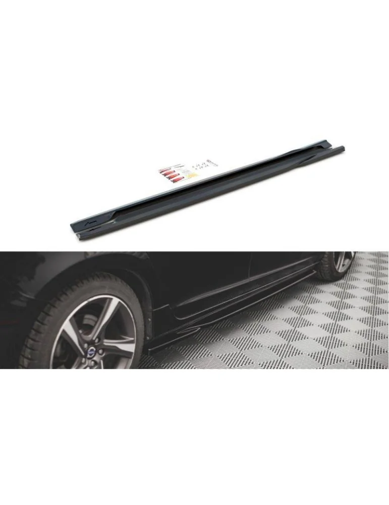 Extension / Rajout de Bas de caisse VOLVO S60 R-Design MK2 - Maxton