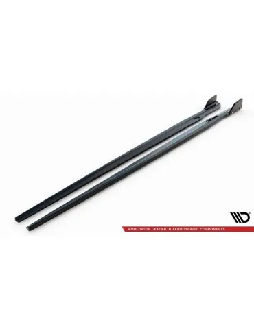Extension / Rajout de Bas de caisse V.1 + Ailerons BMW M8 Gran Coupe F93 / 8 Gran Coupe M-Pack G16 - Maxton