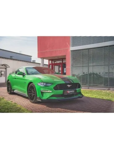 Gamme Street Pro Lame de Pare-chocs Avant V.2 FORD MUSTANG GT MK6 Facelift - Maxton