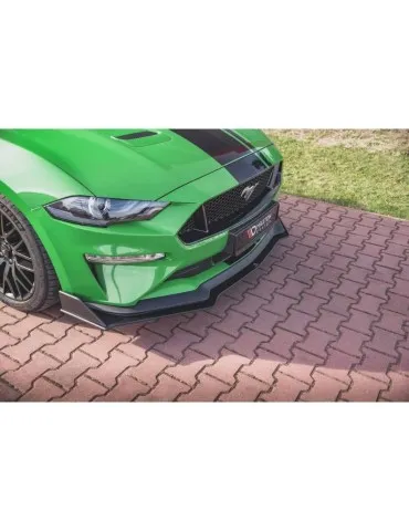 Gamme Street Pro Lame de Pare-chocs Avant V.2 FORD MUSTANG GT MK6 Facelift - Maxton