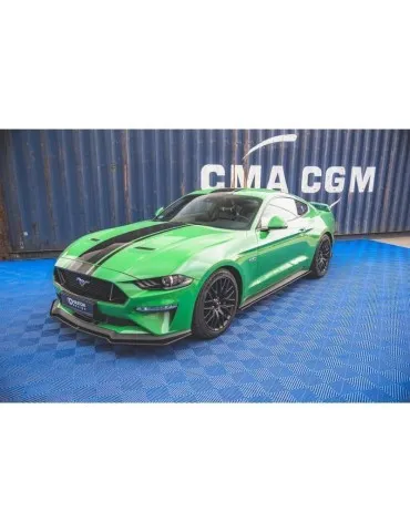 Gamme Street Pro Extension / Rajout de Bas de caisse V.1 FORD MUSTANG GT Mk6 Facelift - Maxton