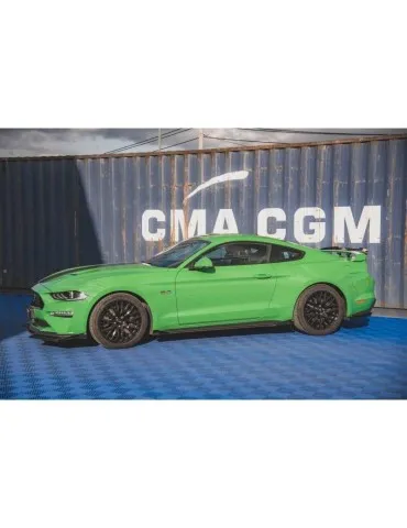 Gamme Street Pro Extension / Rajout de Bas de caisse V.1 + Volets latéraux FORD MUSTANG GT Mk6 Facelift - Maxton