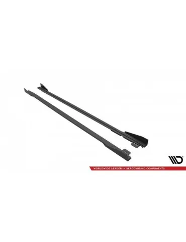 Gamme Street Pro Extension / Rajout de Bas de caisse V.1 + Volets latéraux FORD MUSTANG GT Mk6 Facelift - Maxton