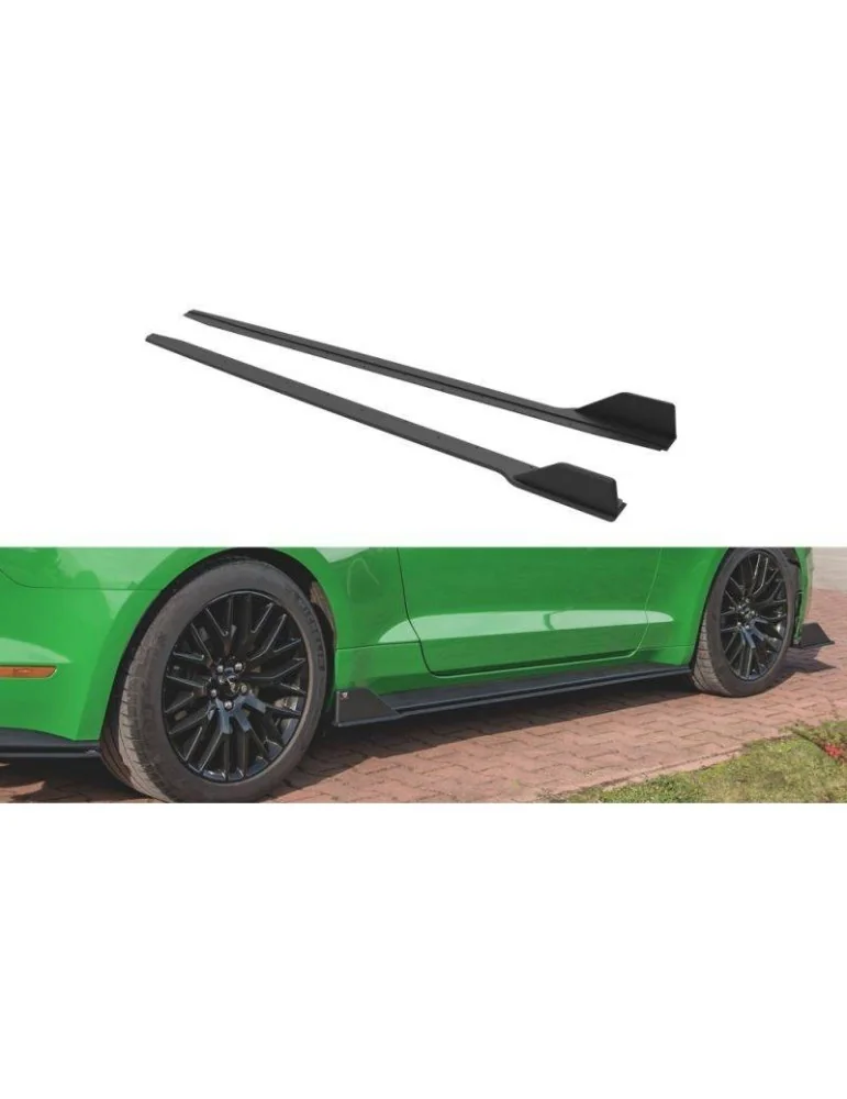Gamme Street Pro Extension / Rajout de Bas de caisse V.2 FORD MUSTANG GT Mk6 Facelift - Maxton