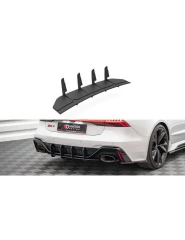 Gamme Street Pro Central Diffuseur Arrière AUDI RS7 C8 / RS6 C8 - Maxton