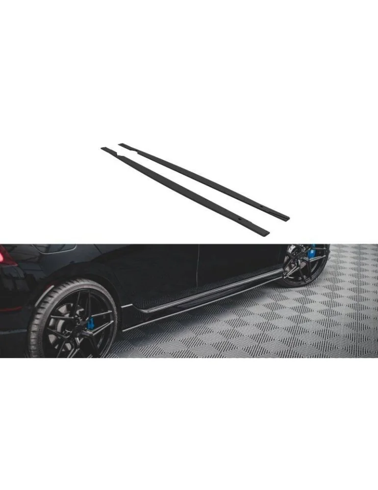 Gamme Street Pro Extension / Rajout de Bas de caisse VOLKSWAGEN GOLF R Mk8 - Maxton