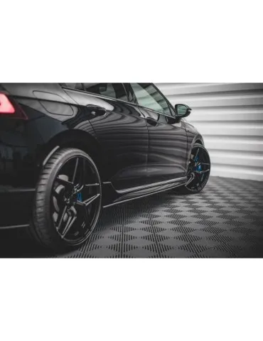 Gamme Street Pro Extension / Rajout de Bas de caisse VOLKSWAGEN GOLF R Mk8 - Maxton