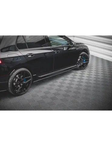Gamme Street Pro Extension / Rajout de Bas de caisse VOLKSWAGEN GOLF R Mk8 - Maxton