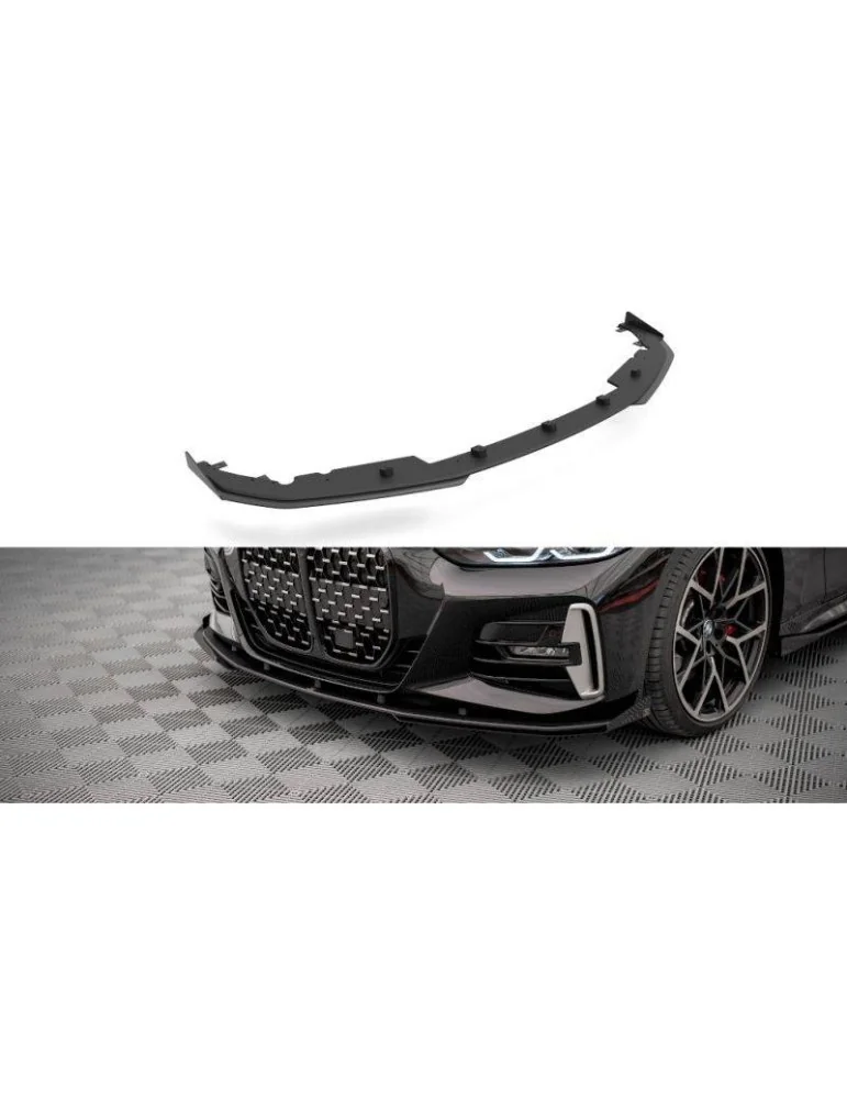 Gamme Street Pro Lame de Pare-chocs Avant + Volets latéraux BMW 4 M-Pack G22 - Maxton