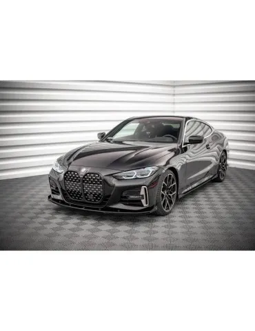Gamme Street Pro Lame de Pare-chocs Avant + Volets latéraux BMW 4 M-Pack G22 - Maxton
