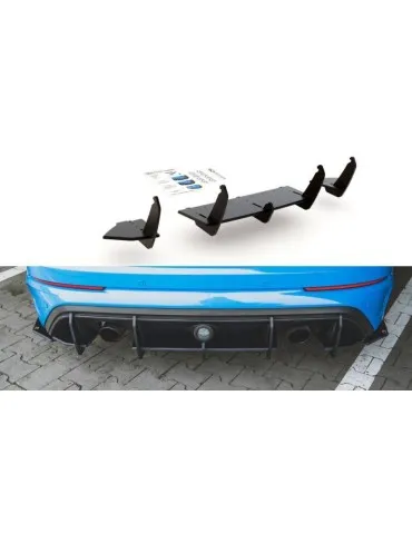 sport Durabilité Central Diffuseur Arrière FORD FOCUS RS MK3 - Maxton