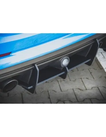 sport Durabilité Central Diffuseur Arrière FORD FOCUS RS MK3 - Maxton