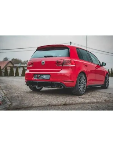 sport Durabilité Central Diffuseur Arrière V.2 VOLKSWAGEN GOLF GTI Mk6 - Maxton