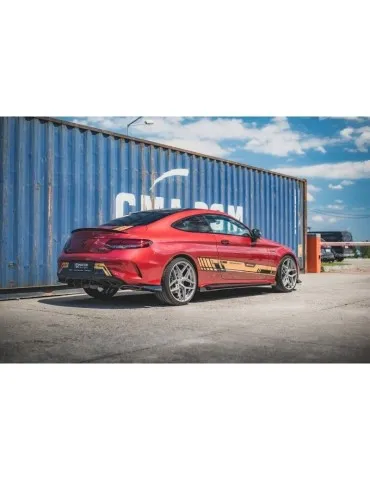 sport Durabilité Central Diffuseur Arrière MERCEDES-AMG C43 Coupe C205 - Maxton