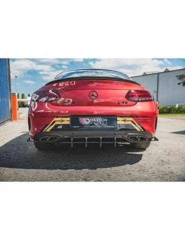 sport Durabilité Central Diffuseur Arrière MERCEDES-AMG C43 Coupe C205 - Maxton