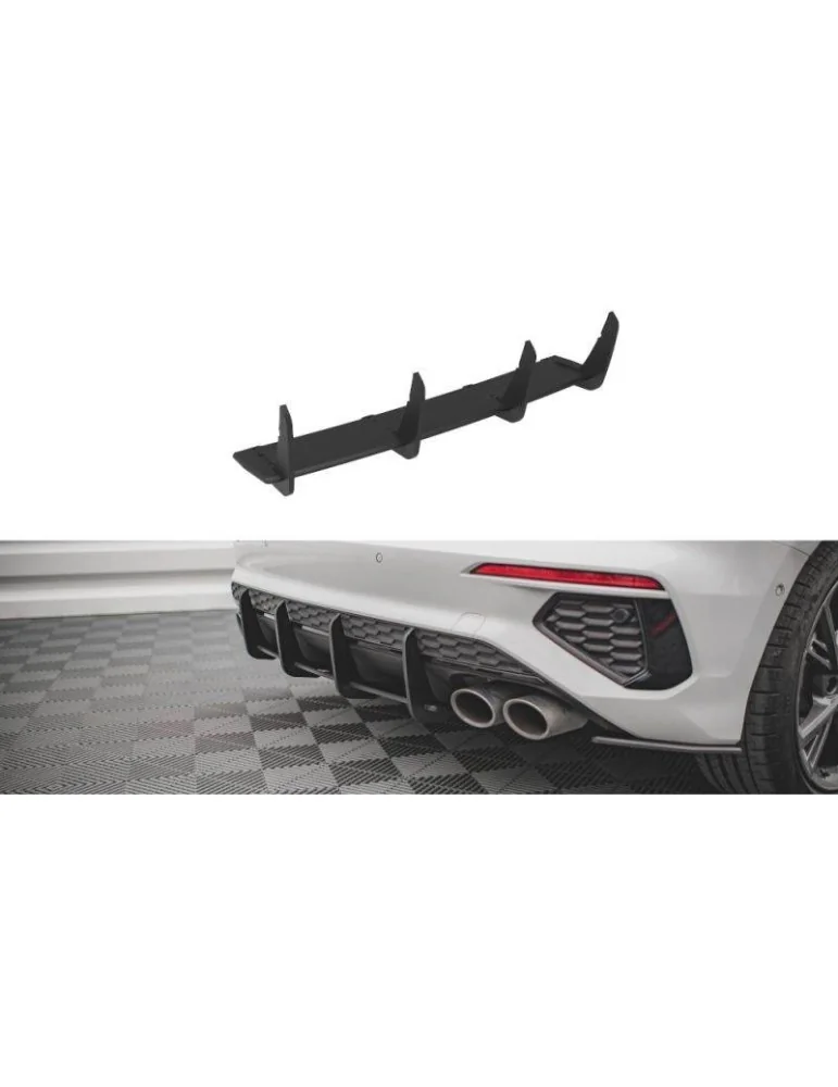 Gamme Street Pro Central Diffuseur Arrière AUDI S3 Sportback 8Y - Maxton