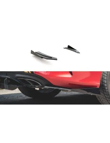 sport Durabilité Lame de Pare-chocs Arrière + Volets latéraux MERCEDES-AMG C43 Coupe C205 - Maxton