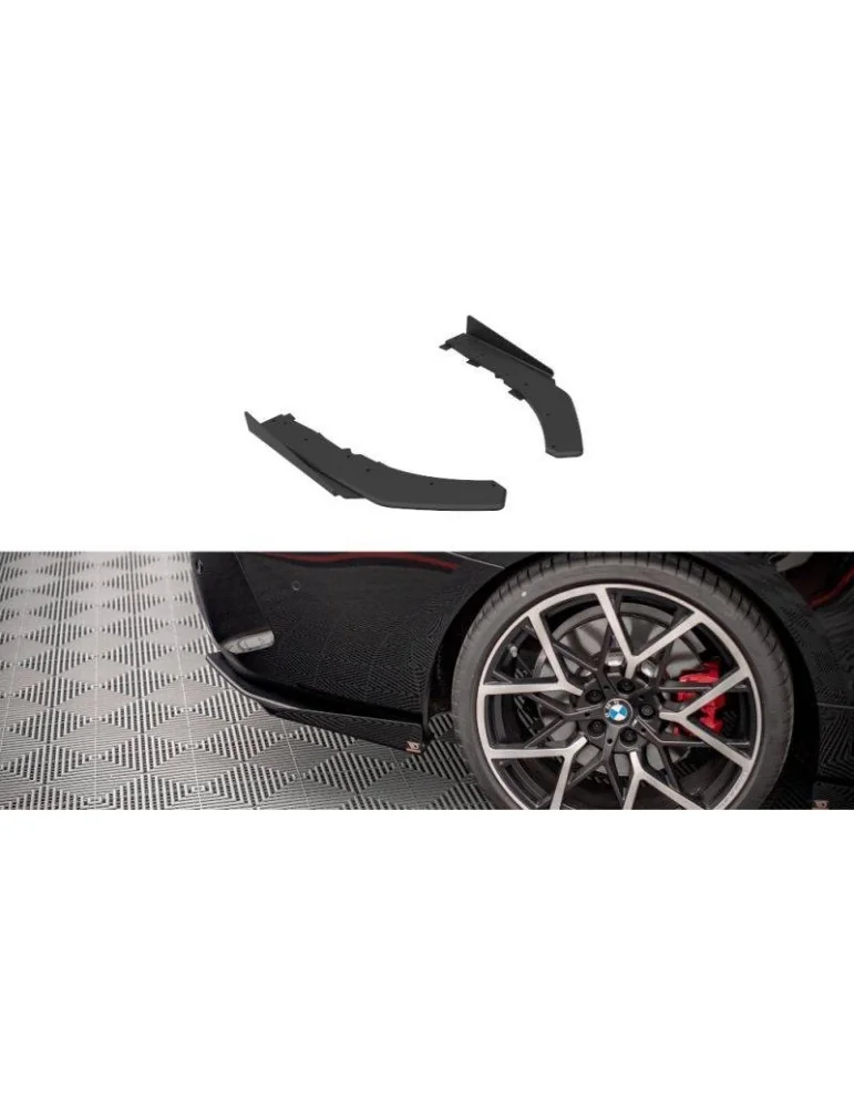 Gamme Street Pro Lame de Pare-chocs Arrière + Volets latéraux BMW 4 M-Pack G22 - Maxton
