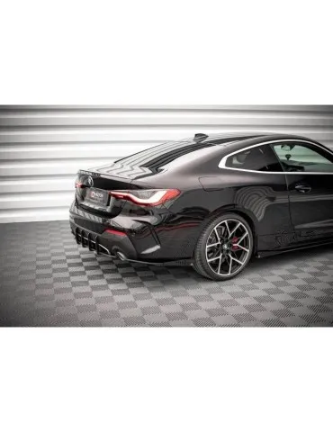 Gamme Street Pro Lame de Pare-chocs Arrière + Volets latéraux BMW 4 M-Pack G22 - Maxton