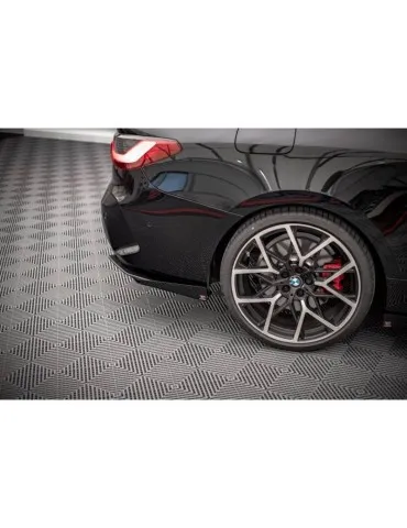 Gamme Street Pro Lame de Pare-chocs Arrière + Volets latéraux BMW 4 M-Pack G22 - Maxton