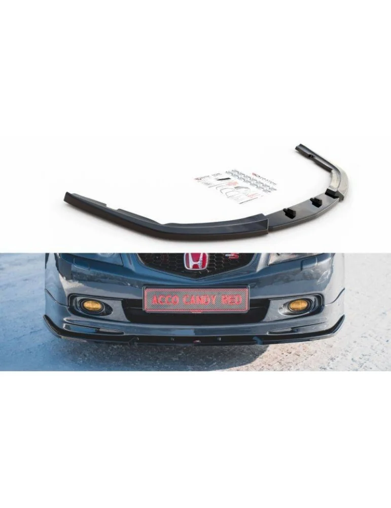 Lame de Pare-chocs Avant V.2 HONDA Accord Mk7 Type-S - Maxton